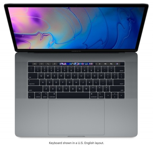 Apple MacBook Pro 2019 Retina 15" 4xUSB-C - Core i7 2.6GHz / 16GB / 256GB SSD - Space Gray (Atjaunināts, stāvoklis Ļoti labi) image 1