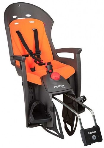 Bērnu sēdeklis Hamax Siesta frame gray/orange recline image 1