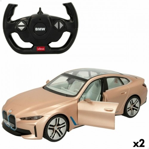 Ar Pulti Vadāma Automašīna BMW i4 Concept Bronza 1:14 (2 gb.) image 1
