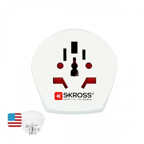 Электрический адаптер Skross 1.500221-E США Международный image 1