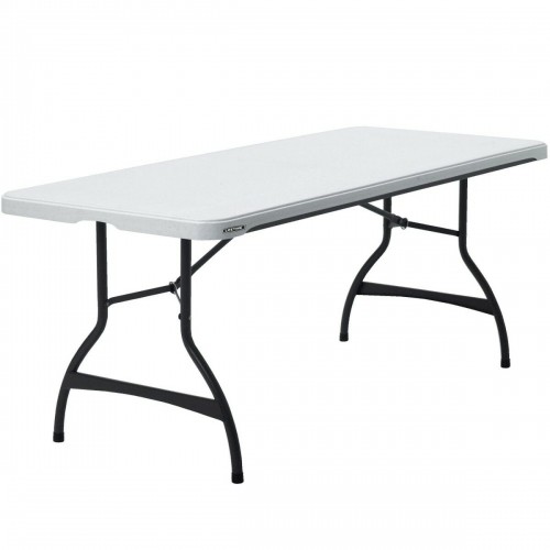 Saliekams galds Lifetime Balts 182 x 73,5 x 76 cm Tērauds Plastmasa image 1