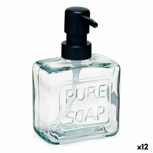 Berilo Дозатор мыла Pure Soap 250 ml Стеклянный Прозрачный Пластик (12 штук) image 1