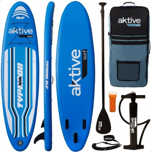 Надувная доска для серфинга с веслом и аксессуарами Aktive Typhoon image 1