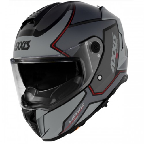 Axxis Helmets, S.a. Hawk SV JUDGE (M) B2 BlackGrey ķivere image 1
