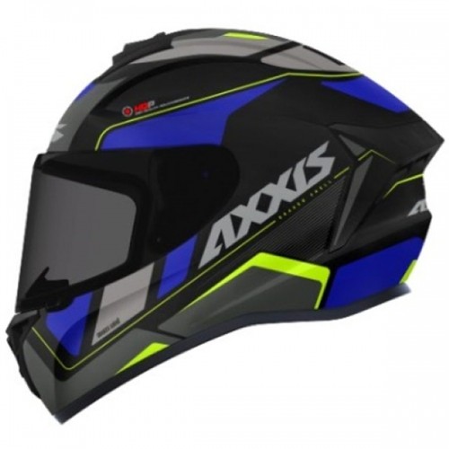 Axxis Helmets, S.a. Draken WIND (M) B7 BlackBlueMat ķivere image 1