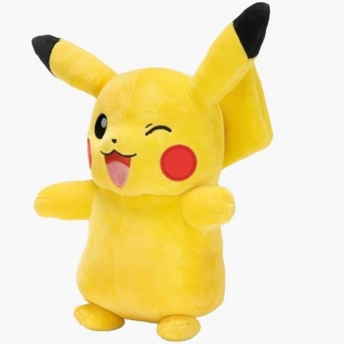 Pūkaina Rotaļlieta Bandai Pokemon Pikachu Dzeltens image 1