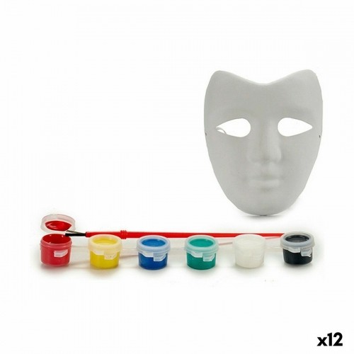 Pincello Rokdarbu komplekts Maska Balts Plastmasa (12 gb.) image 1