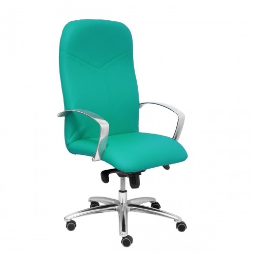Biroja krēsls Caudete P&C 5DBSP39 Zaļš Tirkīzs image 1