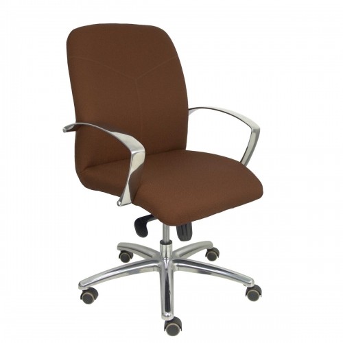 Biroja krēsls Caudete P&C BALI463 Tumši brūns image 1