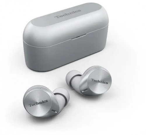 Technics wireless earbuds EAH-AZ60E-S, silver image 1