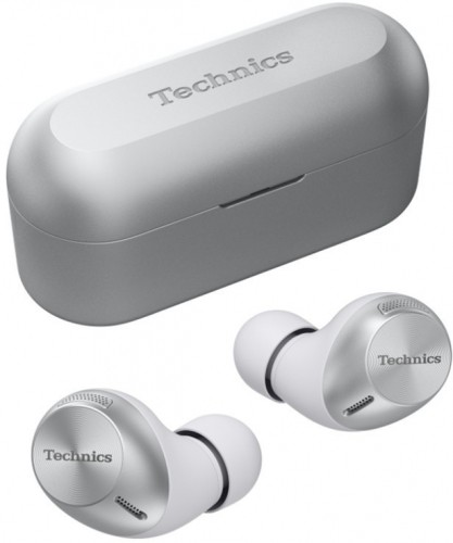 Technics wireless earbuds EAH-AZ40M2ES, silver image 1