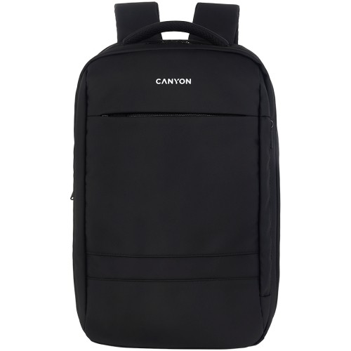 CANYON BPL-5, Laptop backpack for 15.6 inch, Product spec/size(mm): 440MM x300MM x 170MM, Black, EXTERIOR materials:100% Polyester, Inner materials:100% Polyester, max weight (KGS): 12kgs image 1