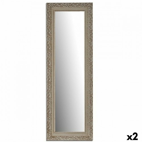 Gift Decor Sienas spogulis Balts Koks Stikls 45,5 x 136 x 1,5 cm (2 gb.) image 1