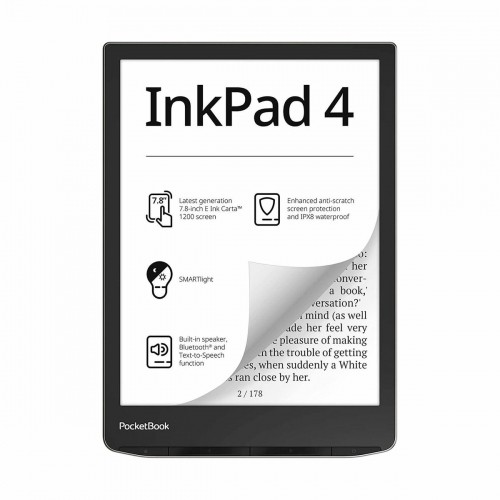Эл. книга PocketBook InkPad 4 32 GB 7,8" image 1