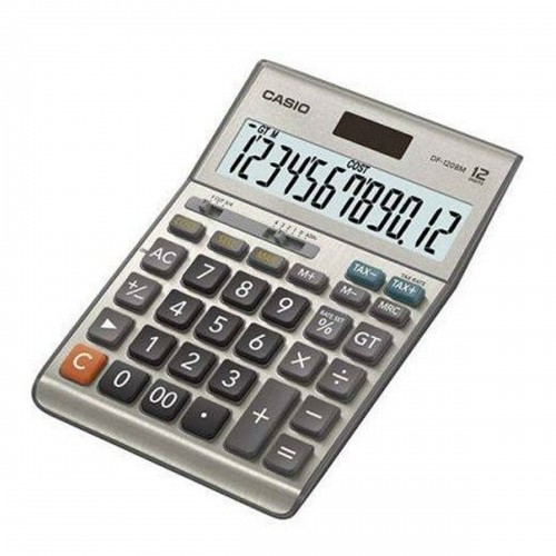 Kalkulators Casio DF-120BM Melns/Pelēks image 1