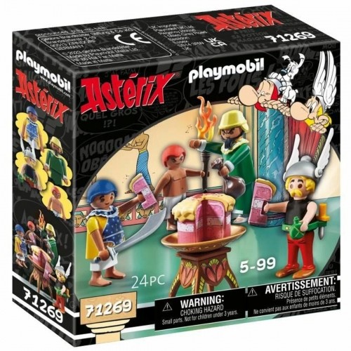Playset Playmobil Asterix: Amonbofis and the poisoned cake 71268 24 Daudzums image 1