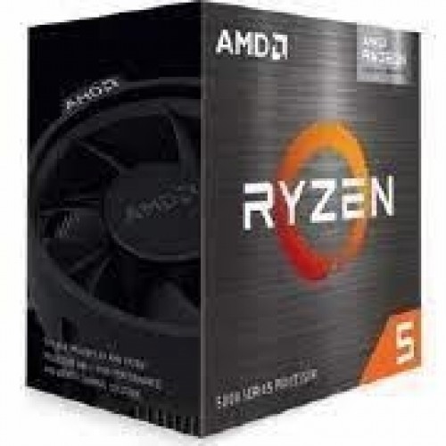 CPU|AMD|Ryzen 5|5600G|Cezanne|3900 MHz|Cores 6|16MB|Socket SAM4|65 Watts|GPU Radeon|BOX|100-100000252BOX image 1