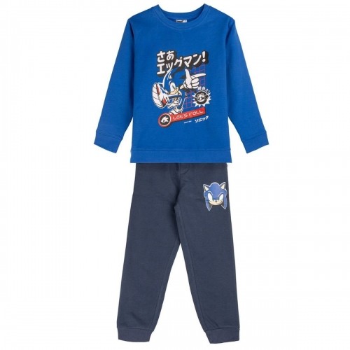 Bērnu Sporta Tērps Sonic Zils image 1