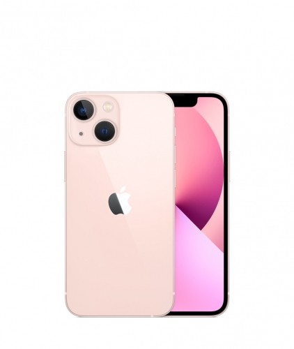 Apple iPhone 13 Mini 512GB - Pink (Atjaunināts, stāvoklis kā jauns) image 1