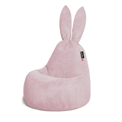 Qubo™ Baby Rabbit Bubblegum FEEL FIT пуф (кресло-мешок) image 1