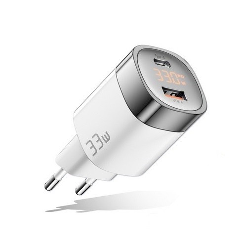Extradigital Charger GaN USB Type-C, USB Type-A: 33W, PPS image 1