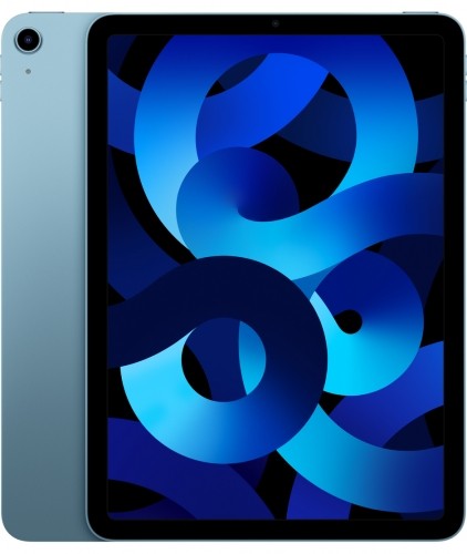 Apple iPad Air 5 10.9" 256GB WiFi - Blue (Atjaunināts, stāvoklis labi) image 1