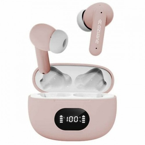 Bluetooth-наушники с микрофоном Avenzo AV-TW5010P Розовый image 1