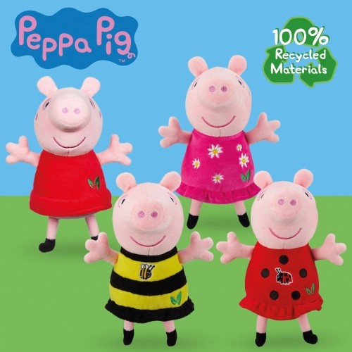 PEPPA PIG Eco Plīša rotaļlieta Peppa, 20 cm image 1