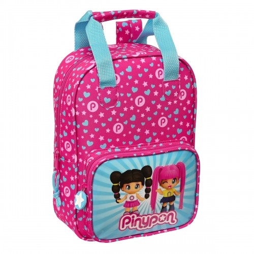 Школьный рюкзак Pinypon Синий Розовый 20 x 28 x 8 cm image 1