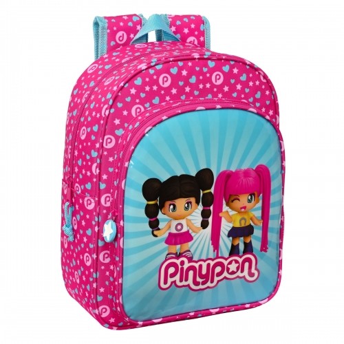 Школьный рюкзак Pinypon Синий Розовый 26 x 34 x 11 cm image 1