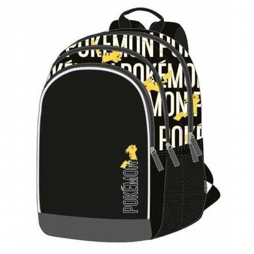 Pokemon Школьный рюкзак Pokémon Чёрный 42 x 32 x 20 cm image 1