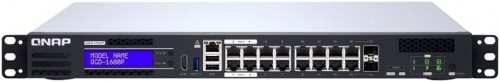 Qnap Systems QGD-1600P-8G 16-Port PoE Managed Switch [14x Gigabit LAN, 2x Gigabit LAN/SFP, PoE++, 8GB RAM] image 1