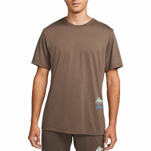 t-krekls Nike Dri-FIT Brūns Vīriešu image 1