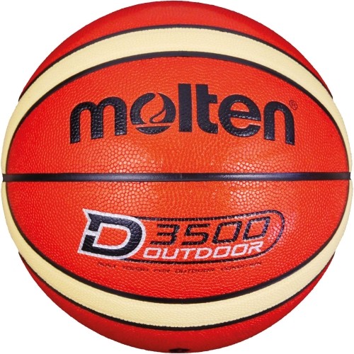 Basketball ball outdoor MOLTEN B6D3500 synth. leather size 6 image 1