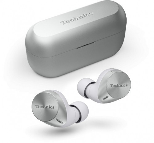 Technics wireless earbuds EAH-AZ60M2ES, silver image 1