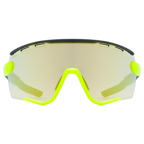 Brilles Uvex Sportstyle 236 Set black lime mat / mirror yellow image 1