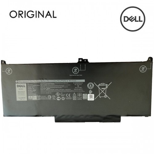 Notebook Battery DELL MXV9V, 60Wh, Original image 1