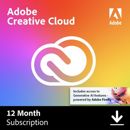 Adobe Creative Cloud All Apps | 1 Jahr | 100GB | PC/Mac image 1