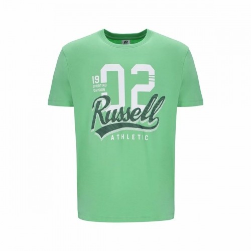 Krekls ar Īsām Piedurknēm Russell Athletic Amt A30101 Zaļš Vīriešu image 1