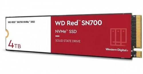 WD Red SN700 NVMe SSD 4TB M.2 2280 PCIe 3.0 x4 - internes Solid-State-Module image 1