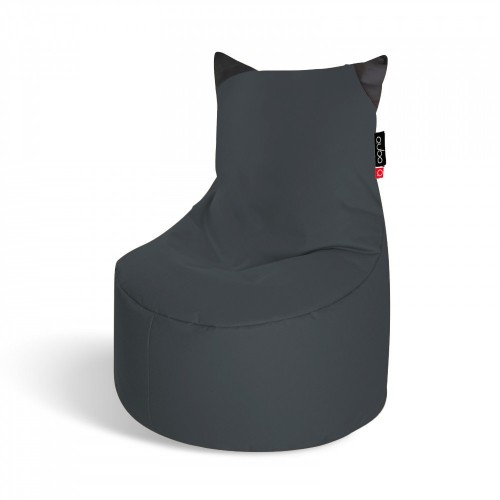 Qubo™ Munchkin Graphite POP FIT пуф (кресло-мешок) image 1