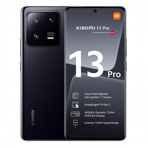 Xiaomi 13 Pro 5G 12+256GB Ceramic Black 17,09cm (6,73") AMOLED Display, Android 13, 50MP Triple-Kamera image 1