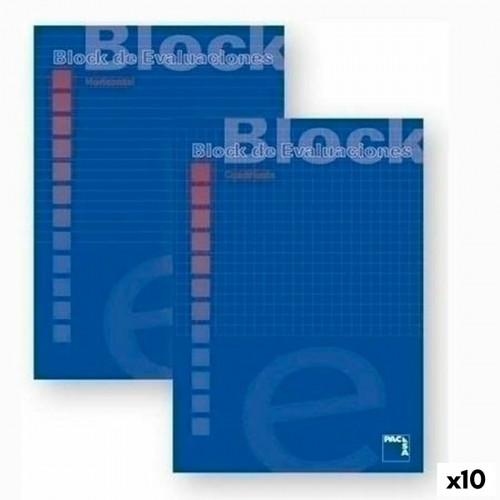 блокнотом Pacsa Синий A4 50 Листья (10 штук) image 1