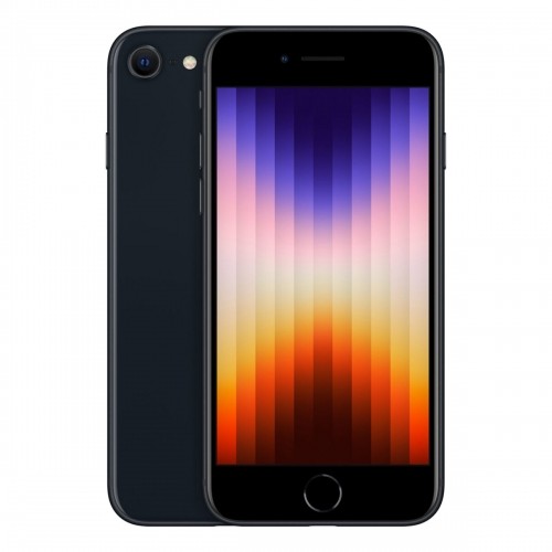 Apple iPhone SE (2022) 128GB Dual-SIM Midnight [11,94cm (4,7") IPS LCD Display, iOS 15, 12MP Kamera] image 1