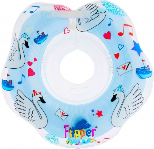 Flipper Art.FL011  Музыкальный круг для плавания на шею для купания 0-24 месяцев (3-18кг) купить по выгодной цене в BabyStore.lv image 1