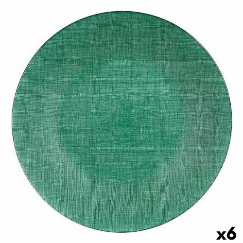 Vivalto Plakans trauks Zaļš Stikls 32,5 x 2,5 x 32,5 cm (6 gb.) image 1
