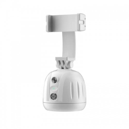 OEM Phone holder with 360° face tracking P5 white image 1