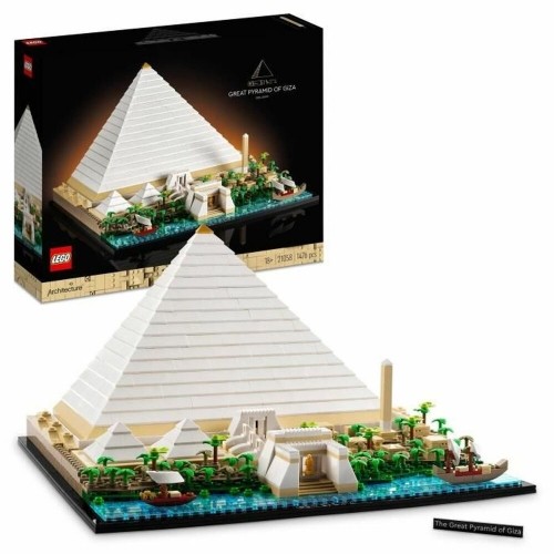 Playset   Lego 21058 Architecture The Great Pyramid of Giza         1476 Daudzums image 1