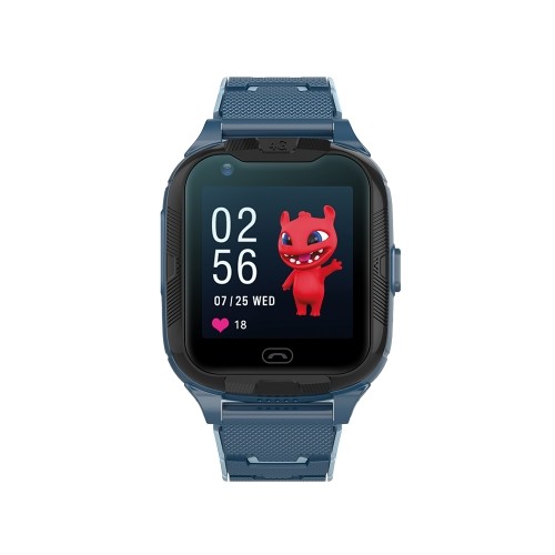 Maxlife smartwatch 4G MXKW-350 blue GPS WiFi image 1