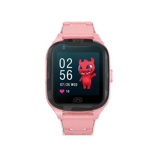 Maxlife smartwatch 4G MXKW-350 pink GPS WiFi image 1
